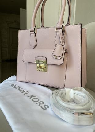 Сумка michael kors оригинал розовая6 фото