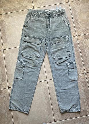 Брюки свободные zara