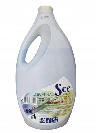 Гель для прання see wasch 5.9l 180прань.