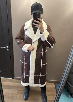 Дубленка новая xl