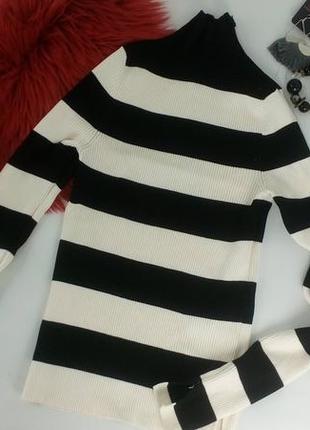 Смугастий гольф в рубчик pull&bear