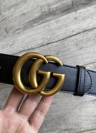 Женский ремень пояс gucci double gg оригинал4 фото