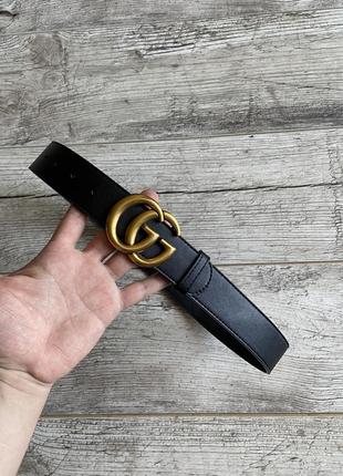 Женский ремень пояс gucci double gg оригинал2 фото