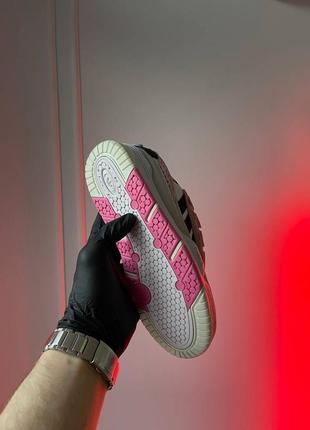 Кроссовки adidas adi2000 white beige pink, женские кроссовки адидас5 фото