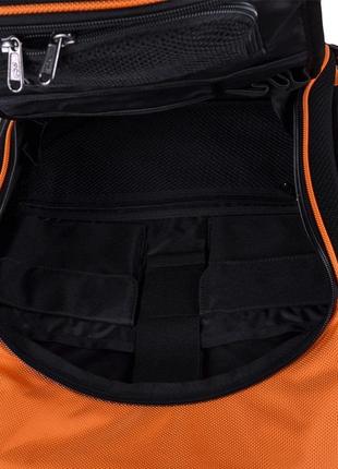Рюкзак для ноутбука onepolar (ванполар) оранжевый с черным4 фото