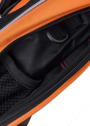Рюкзак для ноутбука onepolar (ванполар) оранжевый с черным5 фото