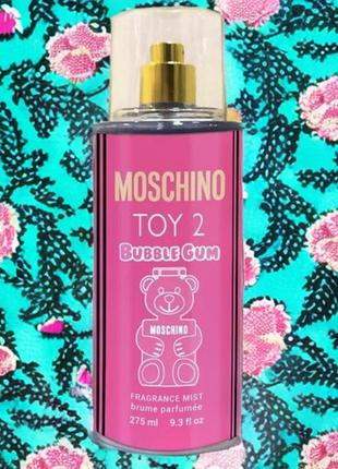 Парфюмированный спрей для тела moschino toy 2 bubble gum 275 мл