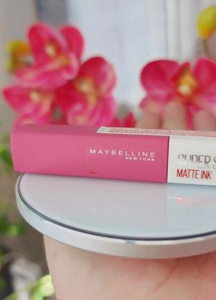 Помада для губ maybelline new york super stay hydra extreme matte ink 125 inspirer 5 мл