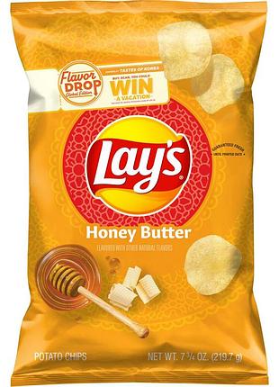 Чипсы lay's honey butter 219g