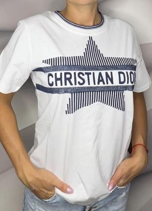 Футболка christian dior