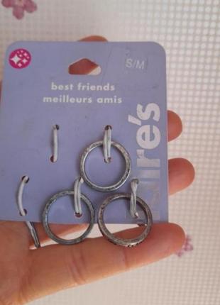 Каблучка claires з написом   forever friends.