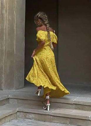 Плаття жіноче з розрізом на ніжці софт 8 кольорів 42-44,44-46 862-432iве4 фото