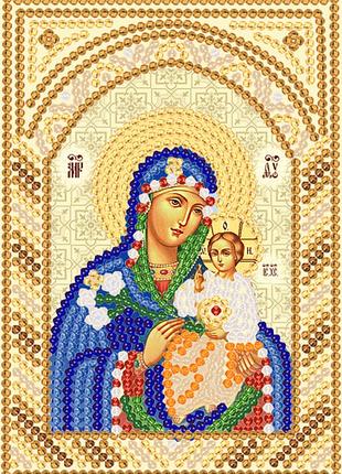 Богородиця нев’янучий цвіт,схема для вишивання бісером,рік-5707, – тм марічка