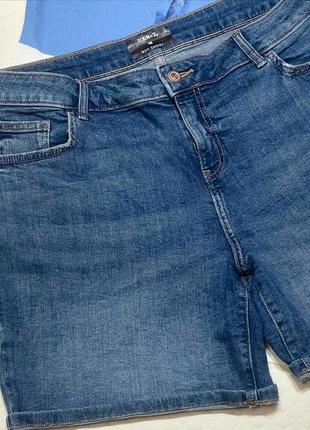 Джинсовые шорты бренд denim tu 👗размер 16 / наш 50 💥5 фото
