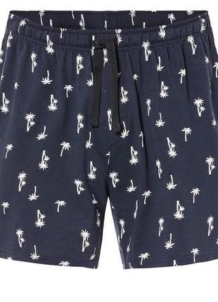 Чоловічі шорти для дому/сна, розмір l, колір синій