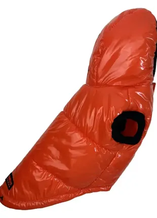 Помаранчевий жилет підклад фліс унісекс одяг для собак