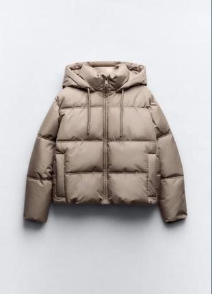 Пуховик женский zara