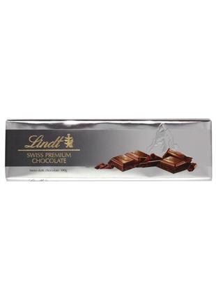 Шоколад lindt swiss premium dark chocolate 300g