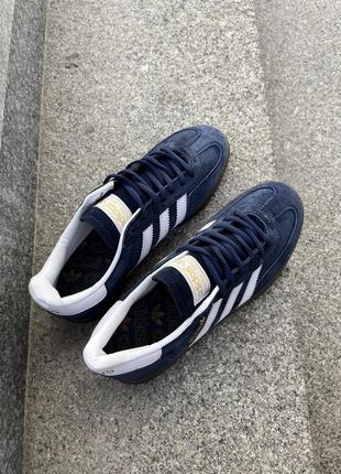 Adidas spezial blue/white5 фото