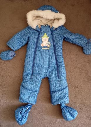 Комбенизон для мальчика до 2 лет