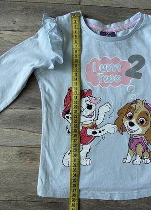 Реглан кофта paw patrol3 фото