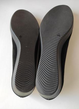 Жіночі шкіряні туфлі човники на високій підошві платформі  р.40/26см9 фото