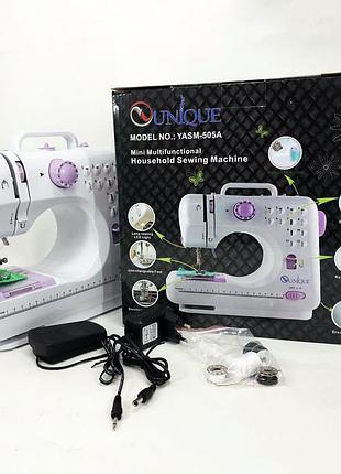 Дитяча швейна машинка fhsm-505, машинка швейна побутова дитяча пластик, зручна ручна ml-140 швейна машинка
