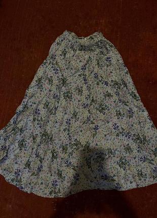 Голубая юбка от zara3 фото