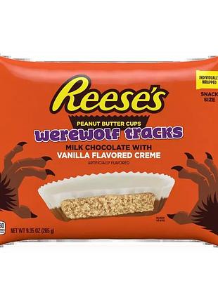 Конфеты reese’s werewolf tracks peanut butter cups 265g