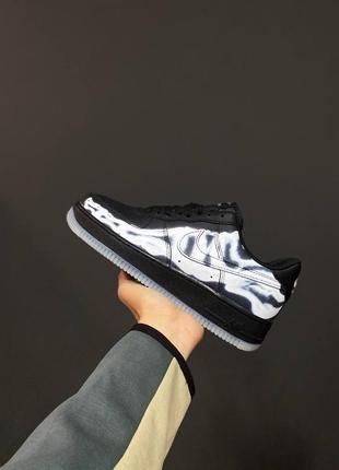 Кроссовки Nike Air Max DeNoir in Black and Anthracite 1 low skeleton qs black