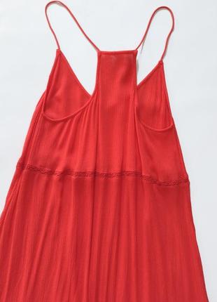Красное длинное платье в пол h&m лето9 фото