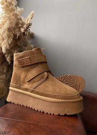 Натуральні уггі на липучках