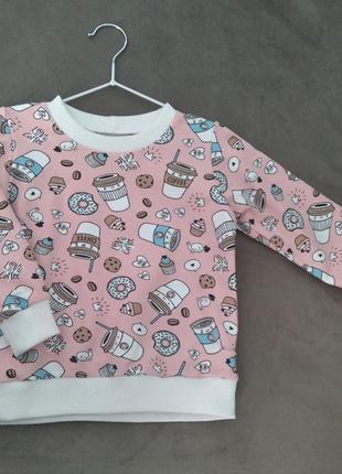 Світшот з принтом