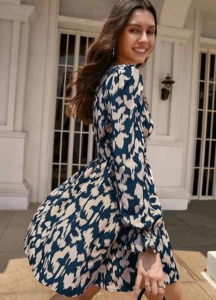 Нова міні сукня shein в тваринний принт zara asos