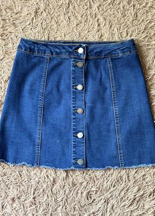 Джинсовая юбка