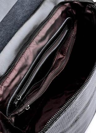 Жіночий шкіряний рюкзак сумка шкіряна портфель2 фото