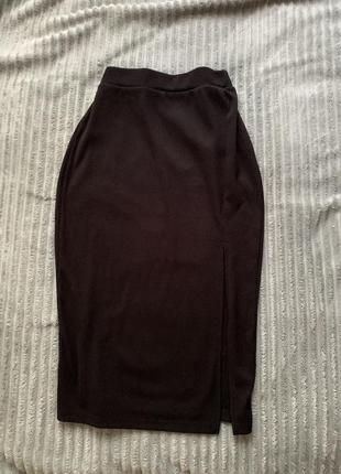 Юбка в рубчик от shein