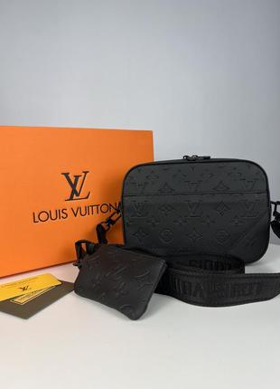 Сумка - месенджер louis vuitton! сумка через плече louis vuitton!