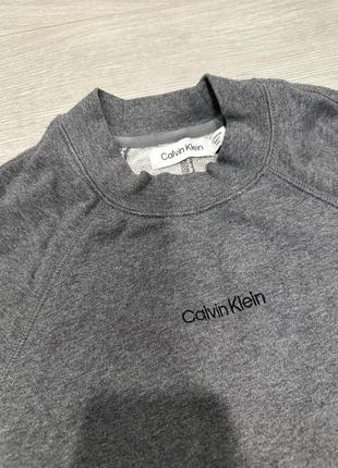 Теплое трикотажное платье платье calvin k60k606675 klein оригинал3 фото