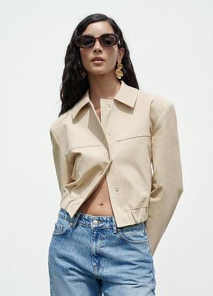 Жакет бомбер zara