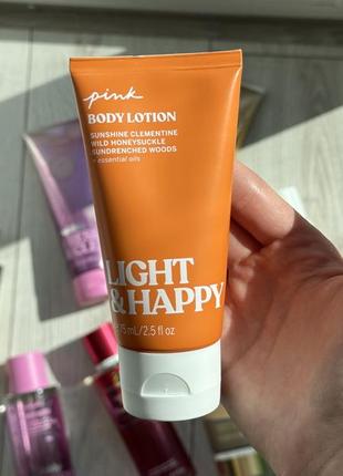 Міні лосьйон light happy vs pink 75 мл