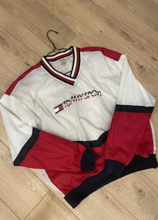 Кофта світшот вітровка tommy Paar hilfiger2 фото