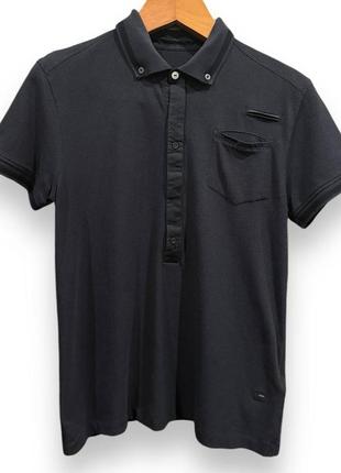 Оригинальный g-star черная поло футболка