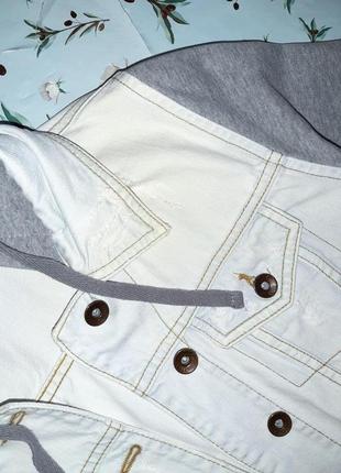 🌿1+1=3 шикарная джинсовая куртка джинсовка topshop, размер 44 - 463 фото