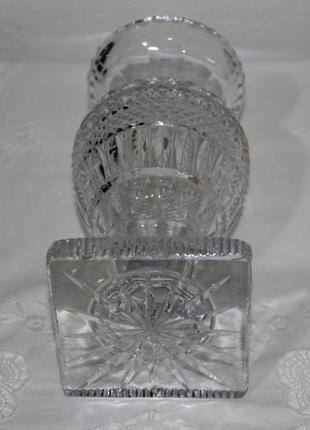 Хрустальная ваза