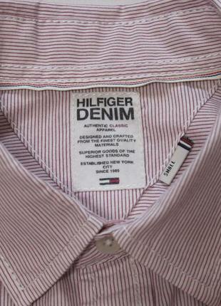 Повсякденна сорочка в дрібну смужку від tommy hilfiger