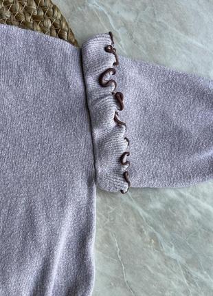 Сборный комплект лосины и свитер 12 месяцев6 фото