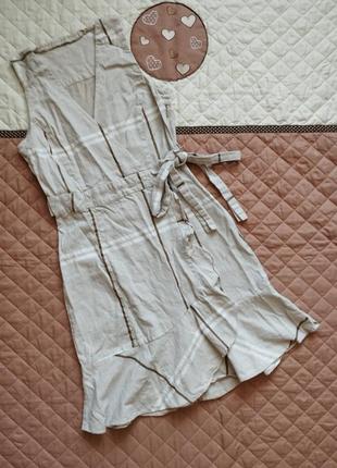 Отдам льняное платье mango 34 цена 1 грн