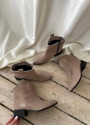 Черевики натуральна замша2 фото