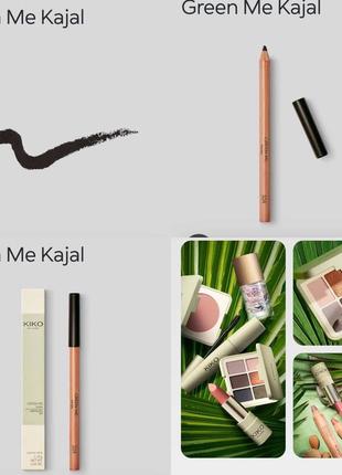 Новий kiko milano екстра чорний олівець каял для очей для ідеальної стрілочки та міжвійки